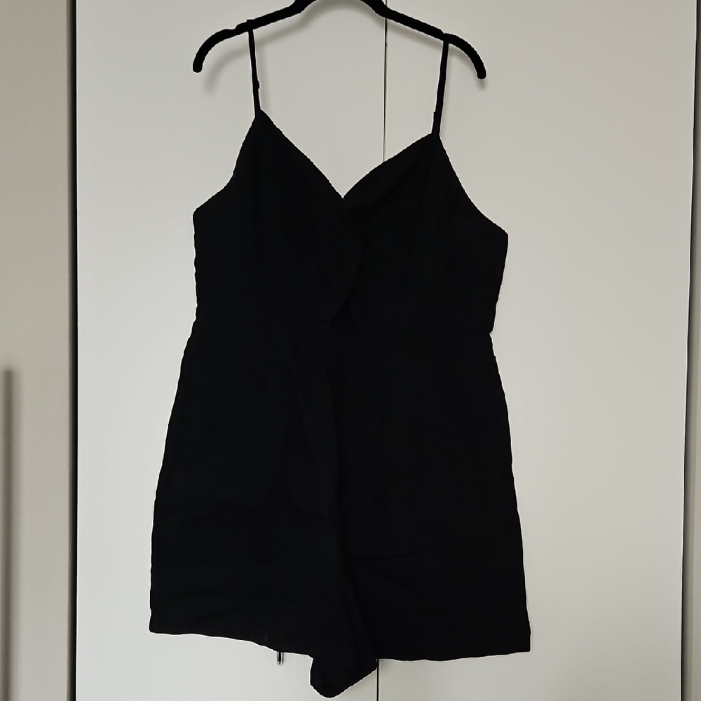 Chic Black Romper